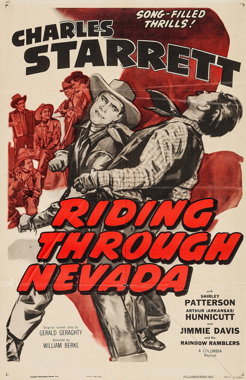 Riding Through Nevada Poster