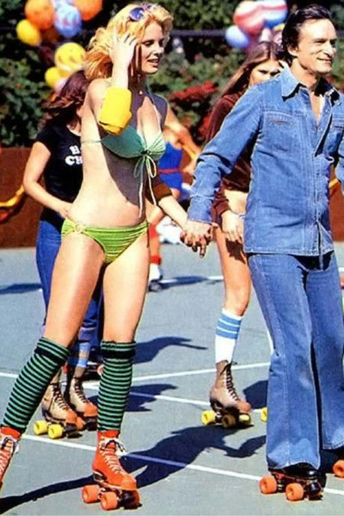 Playboy's Roller Disco & Pajama Party Poster