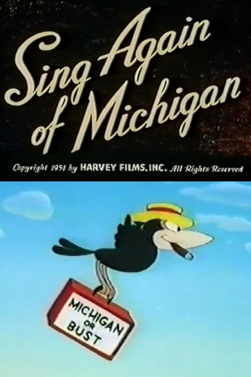 Sing Again Of Michigan Poster