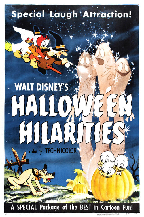Walt Disney's Halloween Hilarities Poster