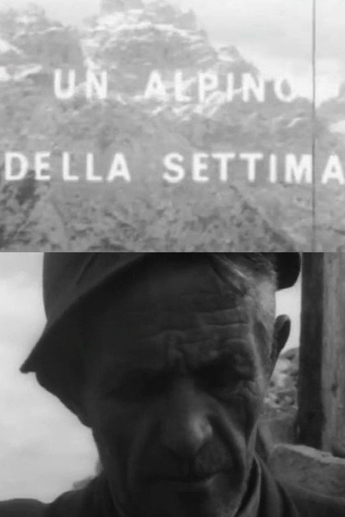 Un alpino della settima Poster