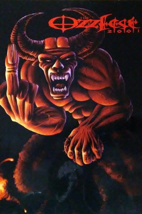 Slipknot - Live at Ozzfest 2001 Poster