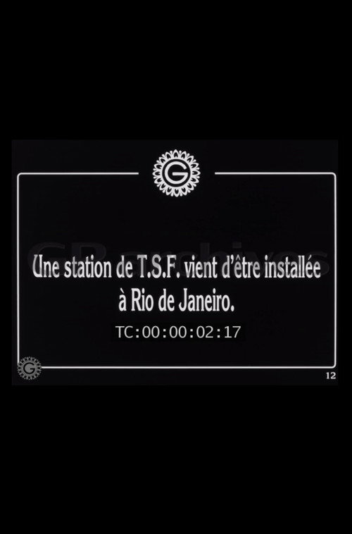 Brazil: A Giant Wireless Station Poster