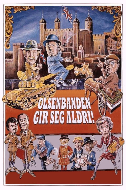 The Olsen Gang Never Gives Up! Poster