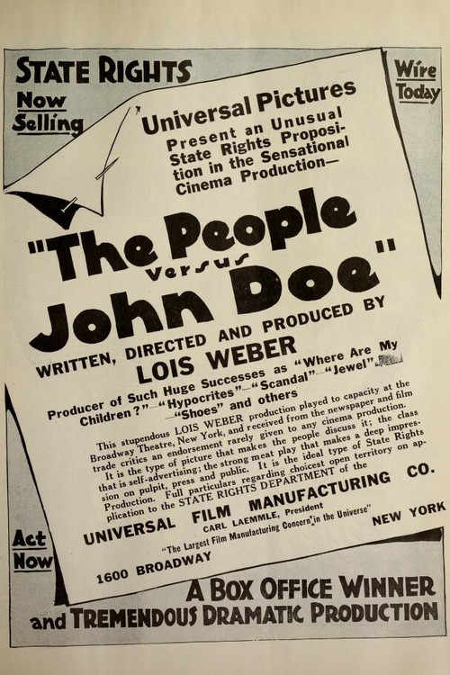 The People vs. John Doe Poster