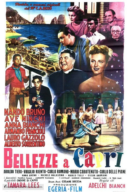 Beauties in Capri Poster