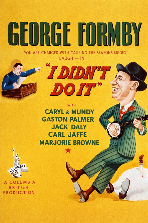 I Didn't Do It Poster