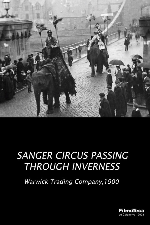 Sanger Circus Passing Through Inverness Poster