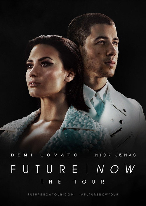 Demi Lovato & Nick Jonas - Tidal X - Future Now Poster