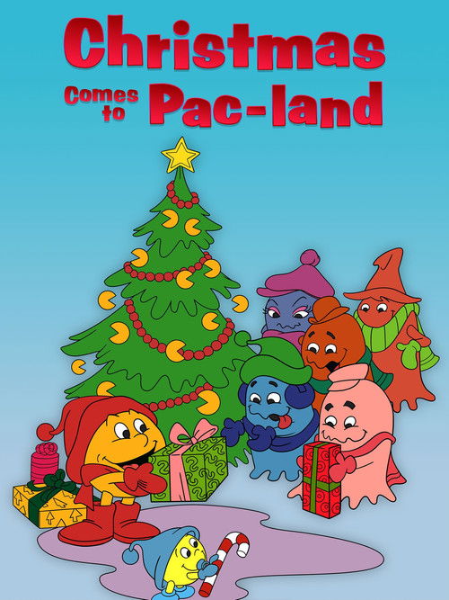 Christmas Comes to Pac-land Poster
