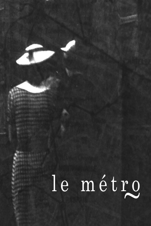 Le métro Poster