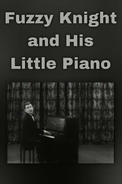 Fuzzy Knight and His Little Piano Poster