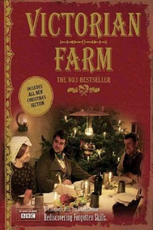 Victorian Farm Christmas Poster