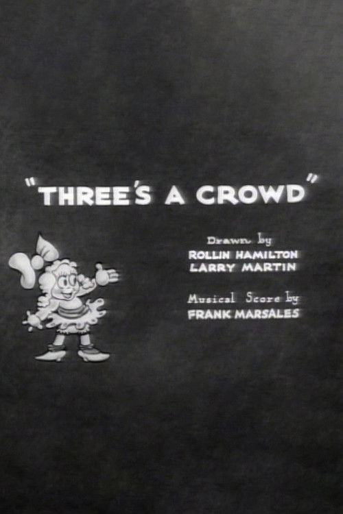 Three's a Crowd Poster