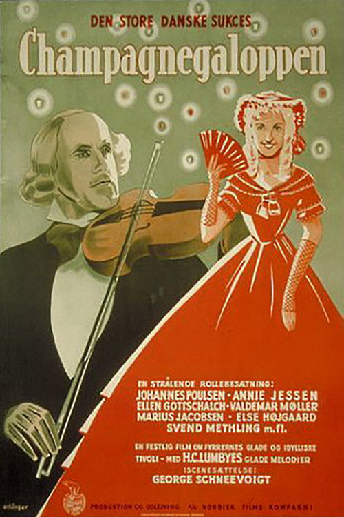 Champagnegaloppen Poster