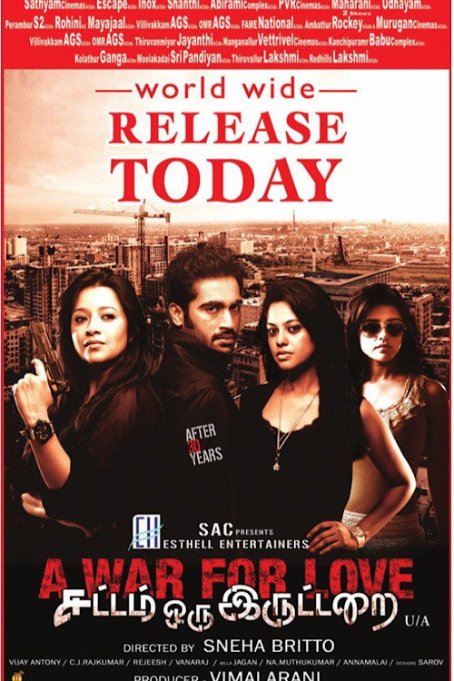 Sattam Oru Iruttarai Poster