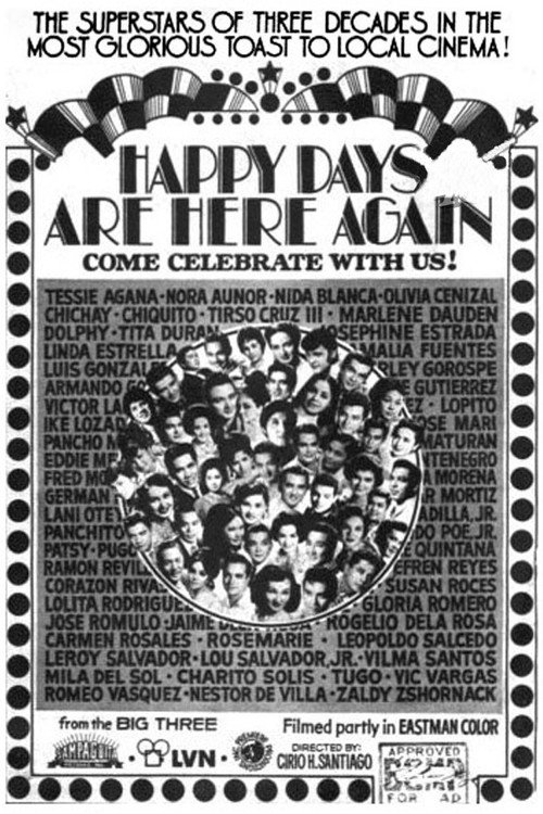 Happy Days Are Here Again Poster