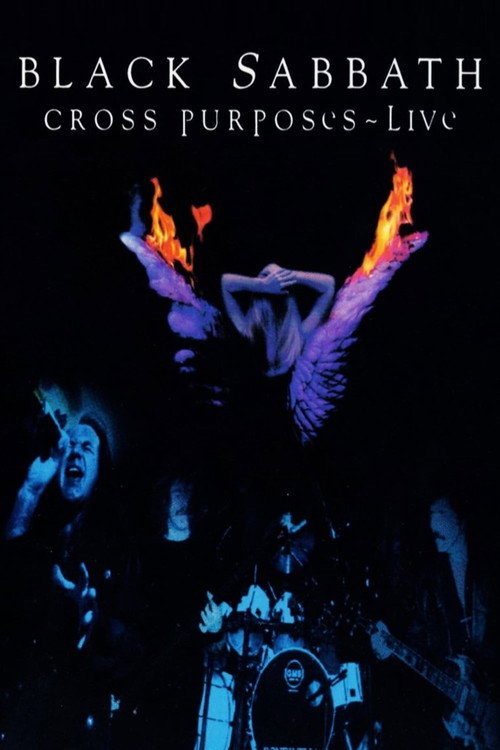 Black Sabbath - Cross Purposes Live Poster