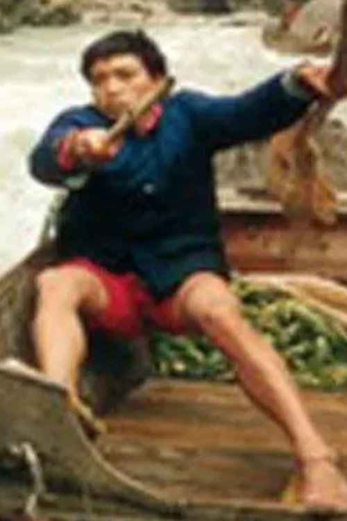 Deep Mountain Boatman Poster