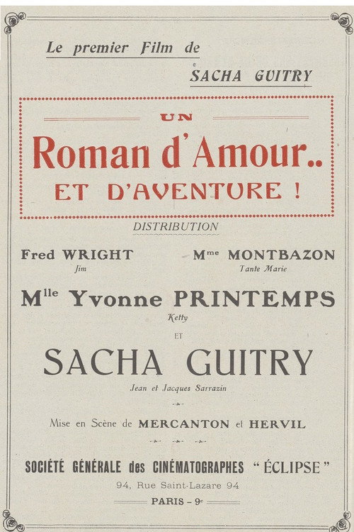 Un roman d’amour et d’aventures Poster