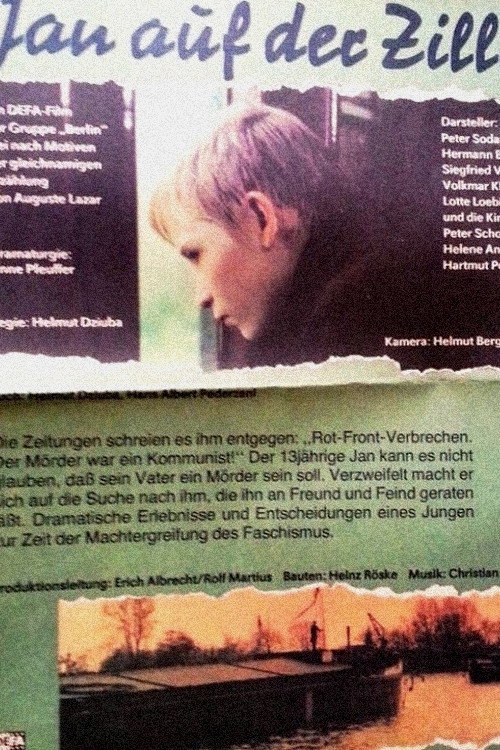 Jan on the Barge Poster