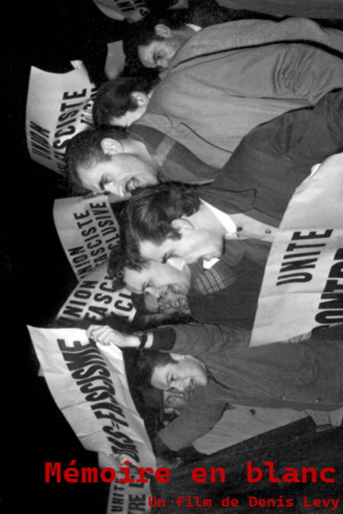Mémoire en blanc Poster