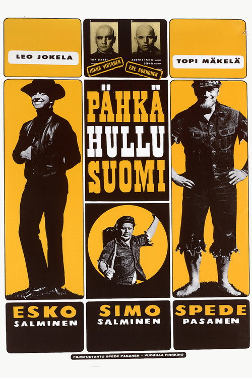 Pähkähullu Suomi Poster