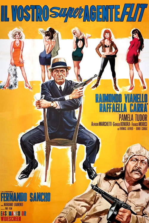 Il vostro superagente Flit Poster