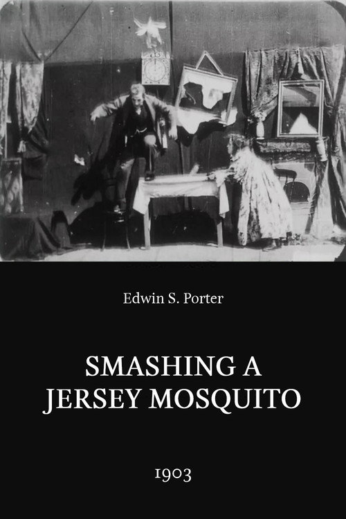 Smashing a Jersey Mosquito Poster