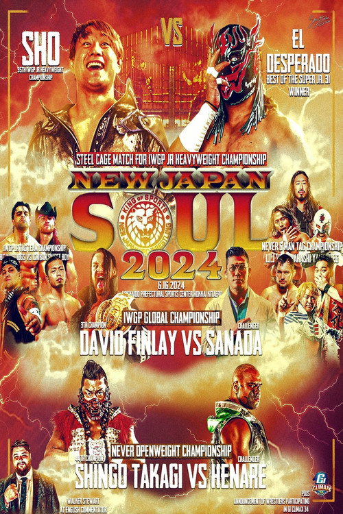 NJPW New Japan Soul 2024: Day 2 Poster