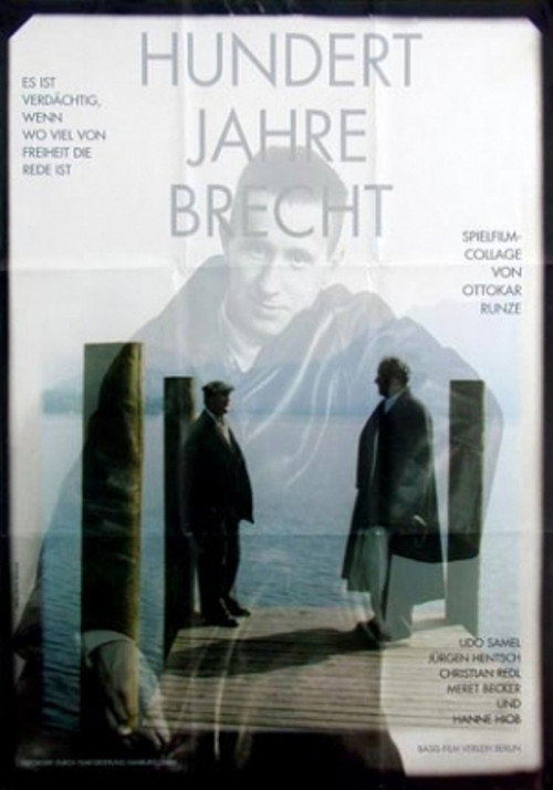 Hundert Jahre Brecht Poster