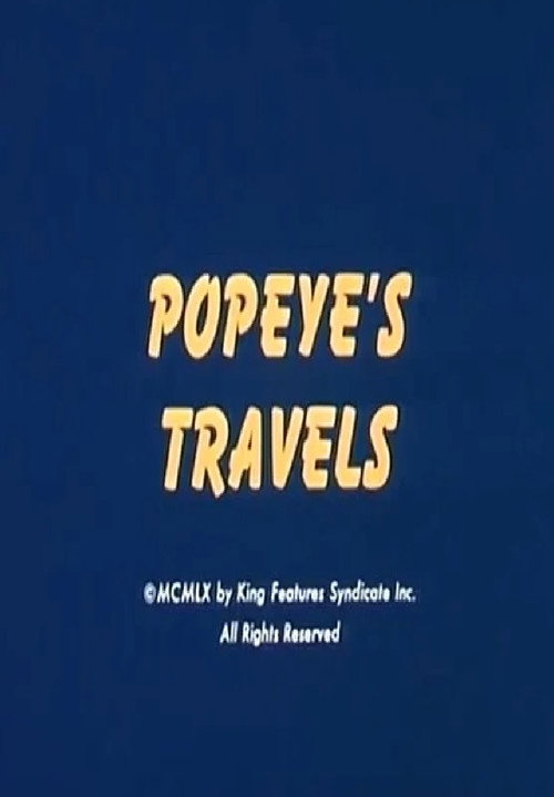 Popeye's Travels Poster
