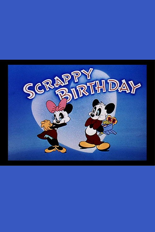 Scrappy Birthday Poster
