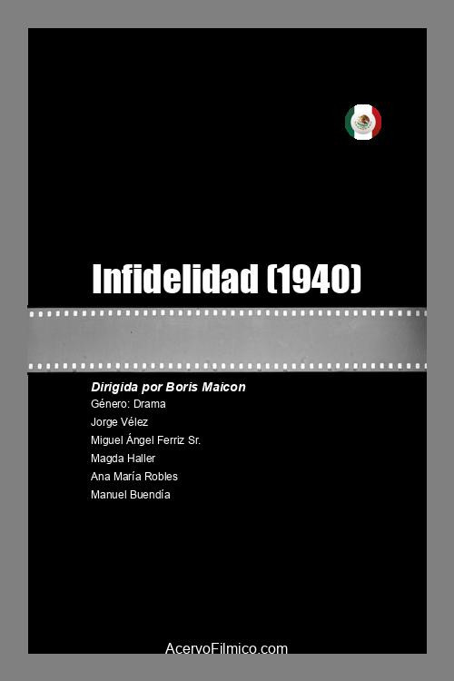 Infidelidad Poster