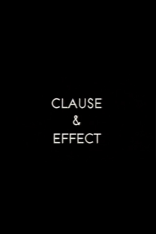 Clause and Effect Poster