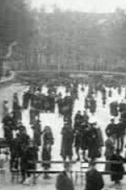 Ice Skating Fun in North Holland's Waterland Poster