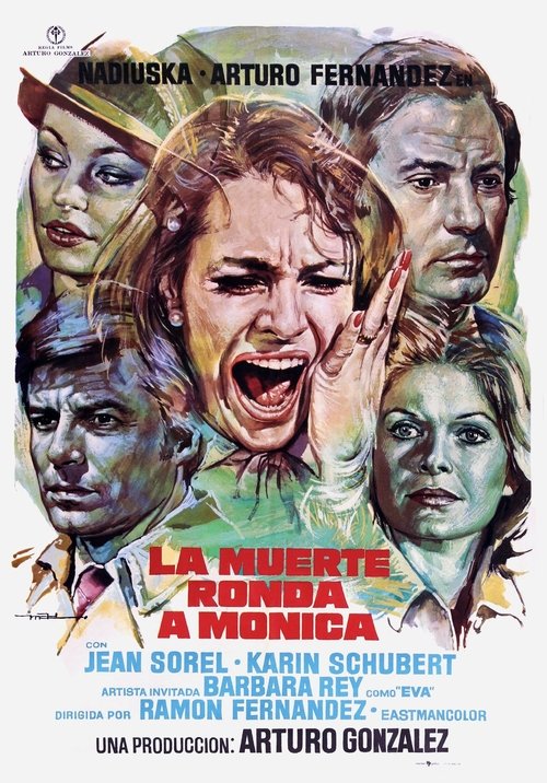 Death Haunts Monica Poster