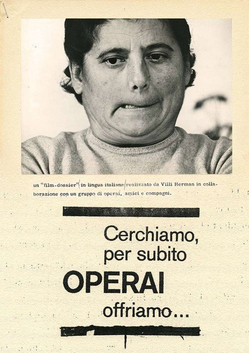 Cerchiamo per subito operai, offriamo... Poster