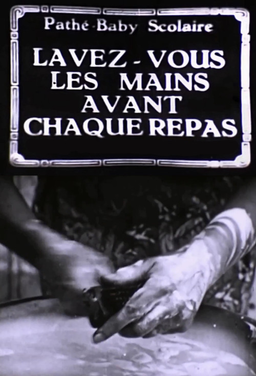Lavez-vous les mains avant chaque repas Poster