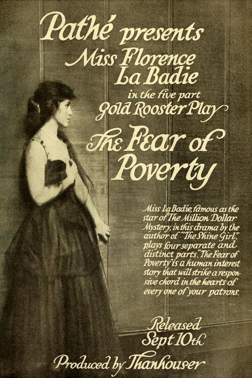 The Fear of Poverty Poster