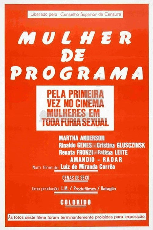 Mulher de Programa Poster