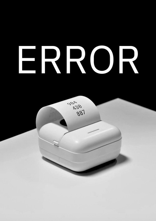 Error Poster