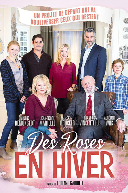 Des roses en hiver Poster
