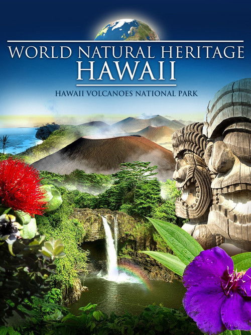 World Natural Heritage Hawaii: Hawaii Volcanoes National Park Poster