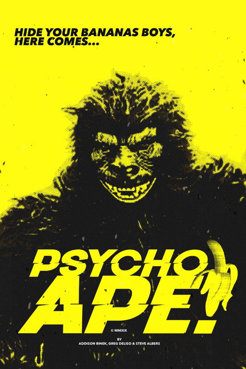 Psycho Ape! Poster