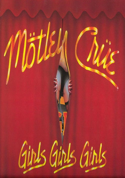 Mötley Crüe | Girls Girls Girls Tour '87/'88 Poster