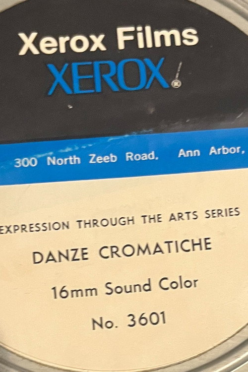 Danze Cromatiche Poster