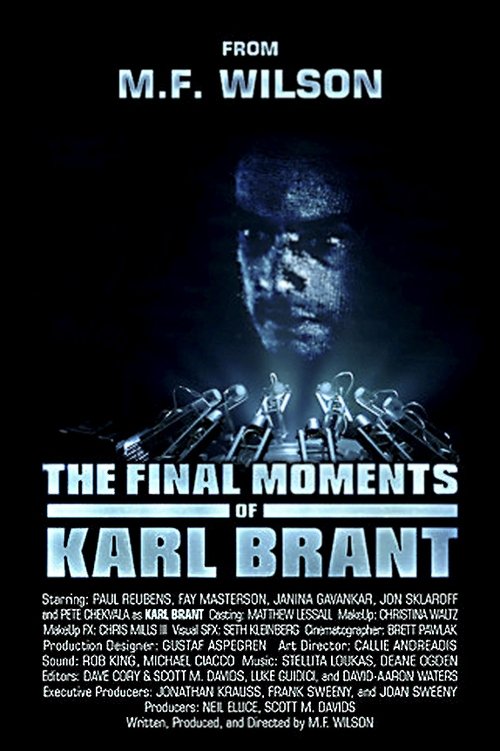 The Final Moments of Karl Brant Poster