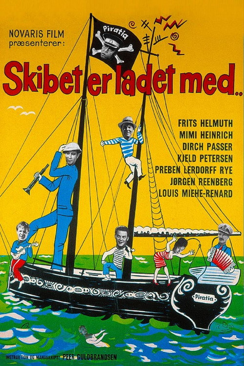 Skibet er ladet med.. Poster