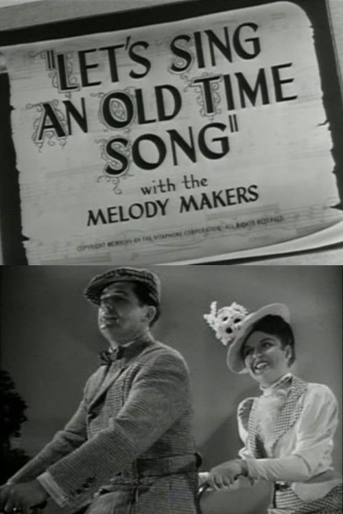 Let's Sing an Old Time Song Poster